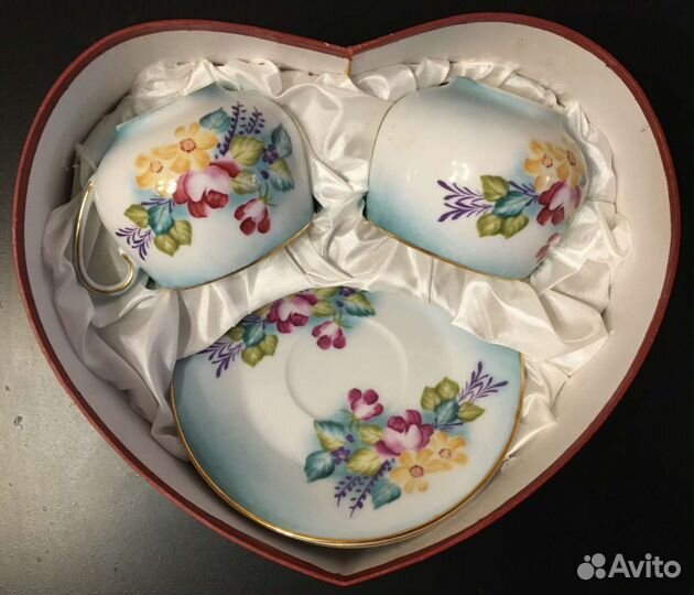 Сервиз чайный из китайского фарфора на 2 персоны