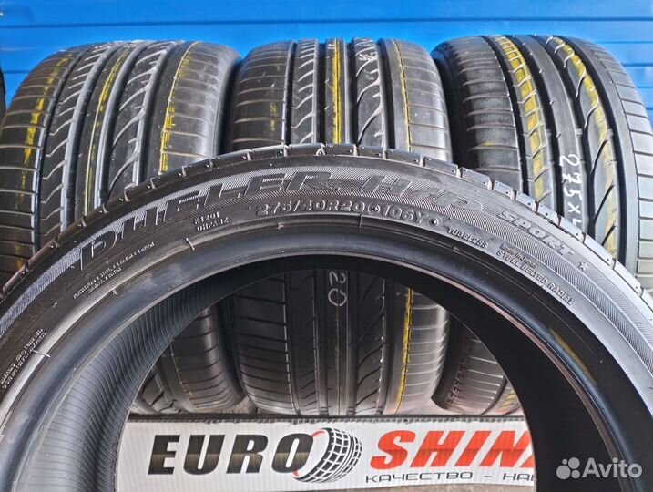Bridgestone Dueler H/P Sport RFT 275/40 R20 и 315/35 R20 106Y