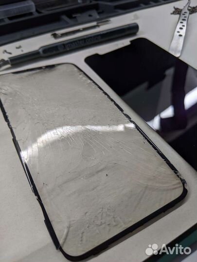 Замена стекла дисплея с сохранением родной матрицы