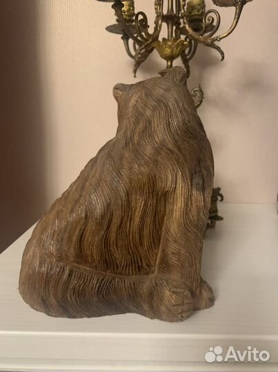 Медведь из дерева