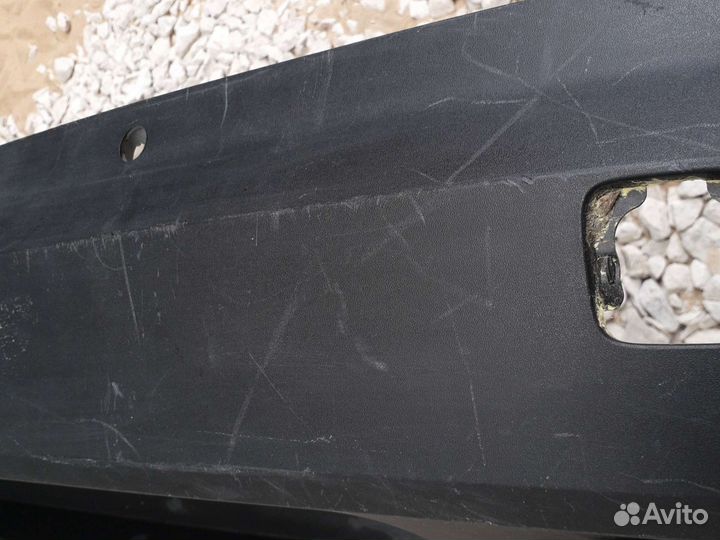 Юбка бампера задняя Skoda Kodiaq 1 2016-Нв