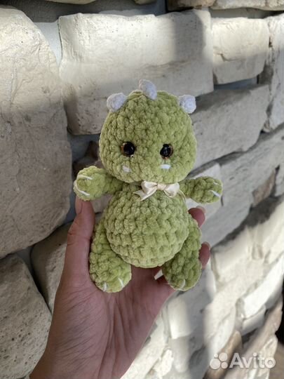 Вязаный дракончик