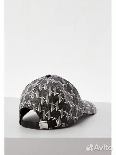 Karl lagerfeld кепка бейсболка кожаная