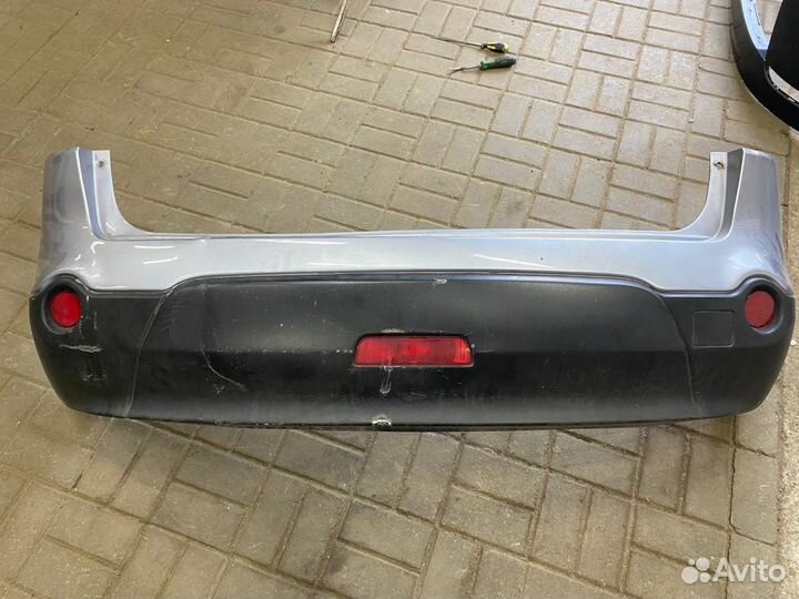 Бампер nissan qashqai +2 2011