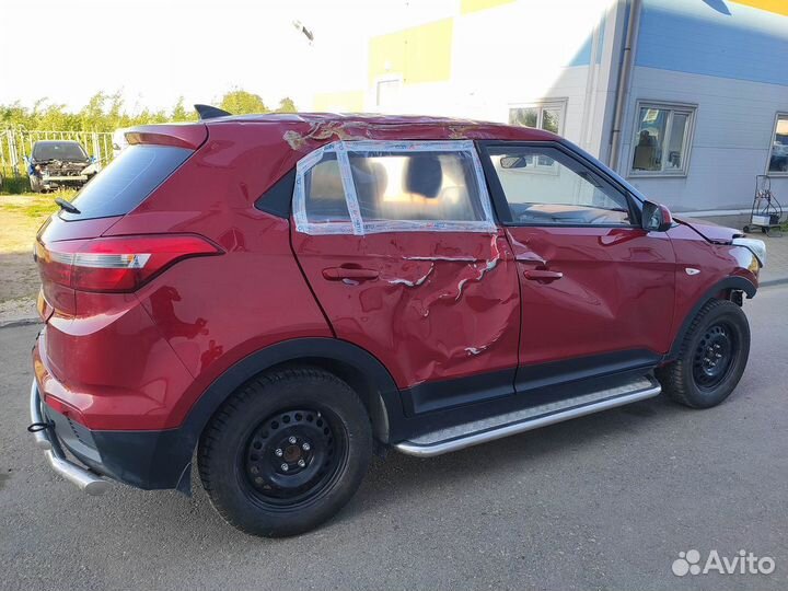 Hyundai Creta 1.6 AT, 2020, битый, 55 811 км