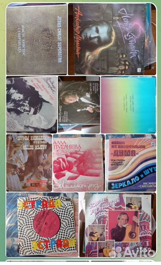 Проигрыватель и виниловые пластинки