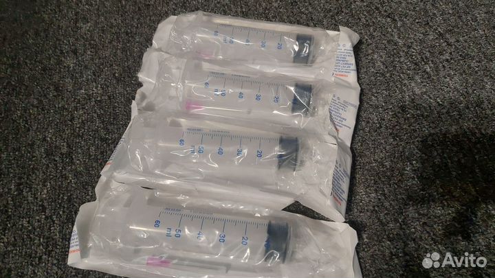 Шприцы 50мл Luer-Lock