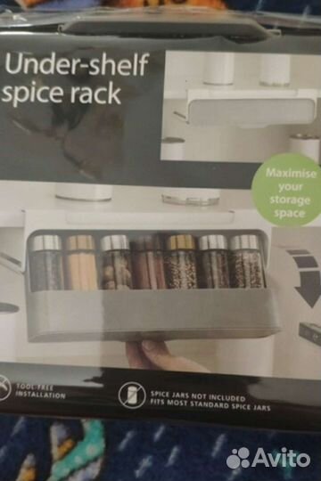 Полка для специй выдвижная новая