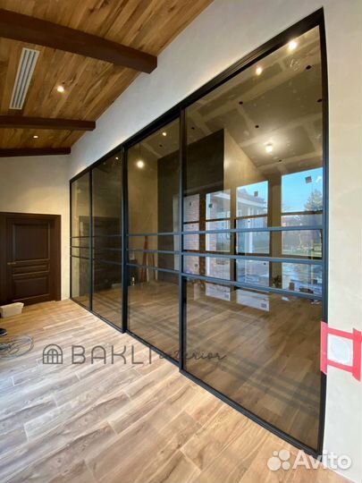 Раздвижные перегородки Лофт, двери-купе