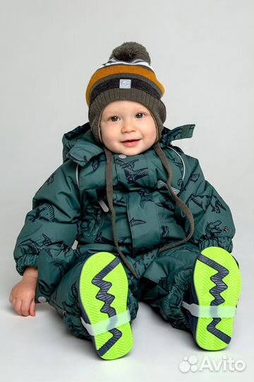 Зимний комбинезон для мальчика 86