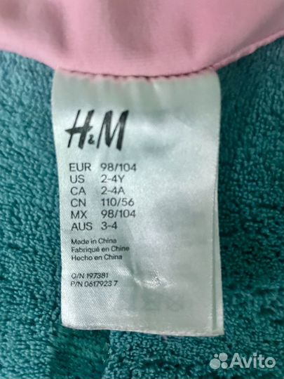Купальник hm 104 для девочки