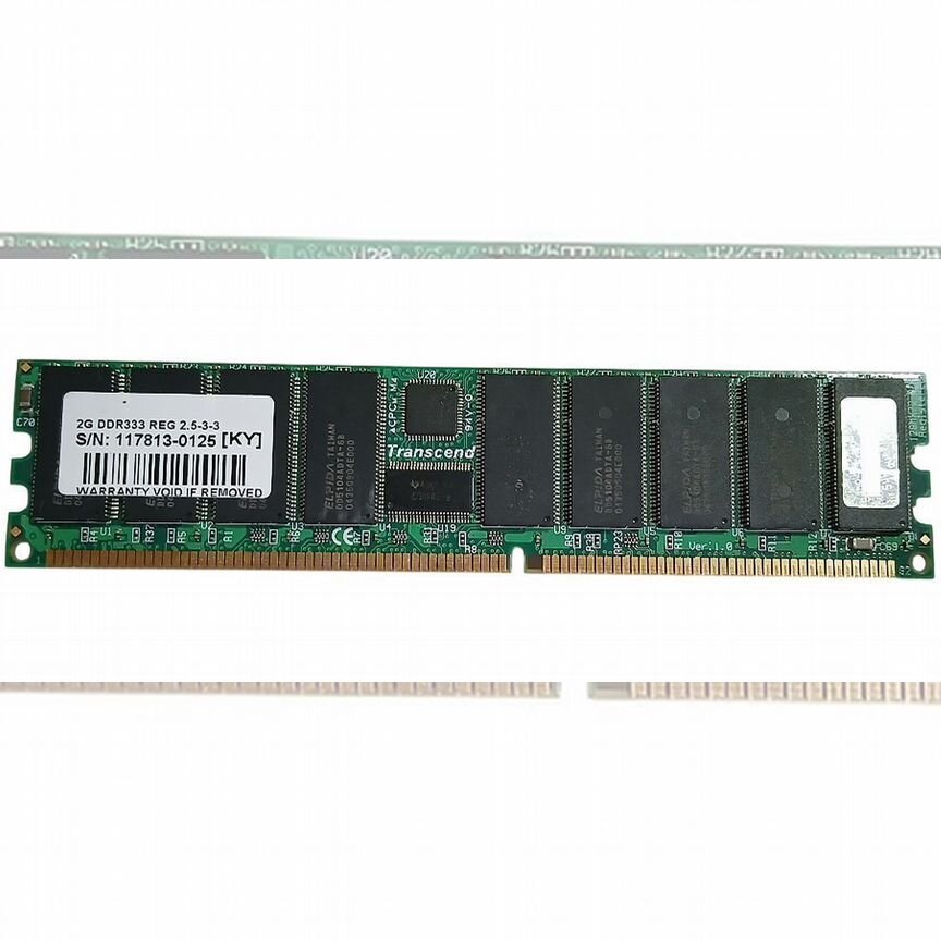 [TS256MDR72V3K] Оперативная Память Transcend Ddr 2gb Ts256mdr72v3k