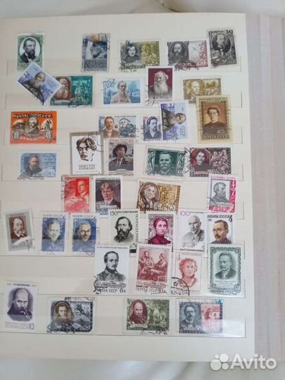 Альбом старых марок с 50-ых годов
