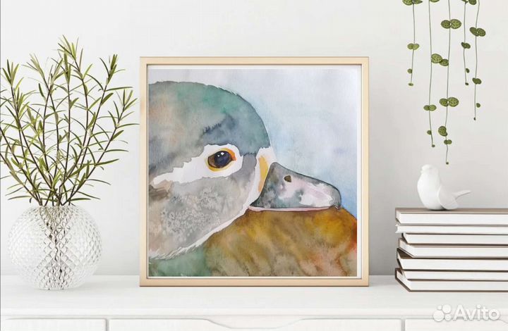 Акварельная картина 