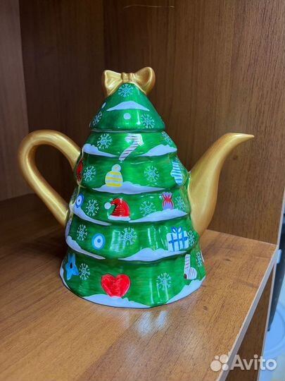 Заварочный чайник Елка новый