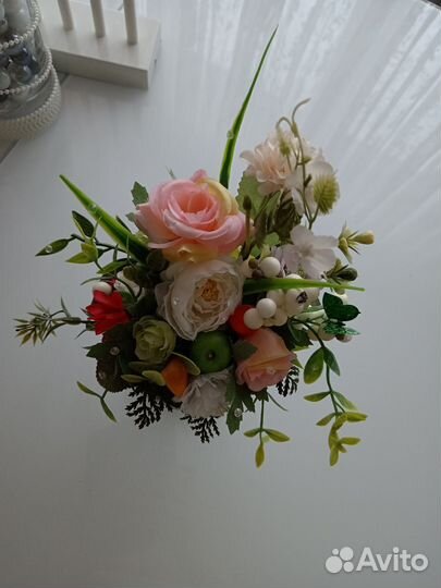 Цветочная композиция, вазочки