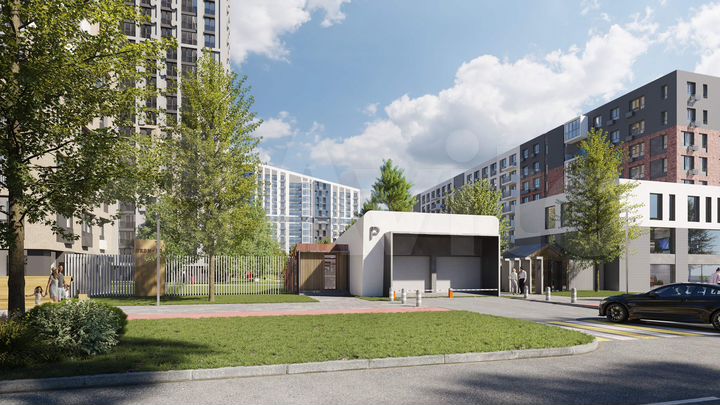 3-к. квартира, 67,1 м², 7/23 эт.