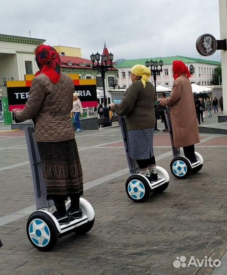 Удобный Сегвей Wmotion Q6: 1000W / 60V