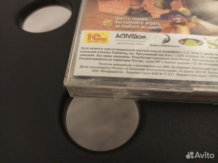 Игра пк Шрек 2 запечатанная лицензия