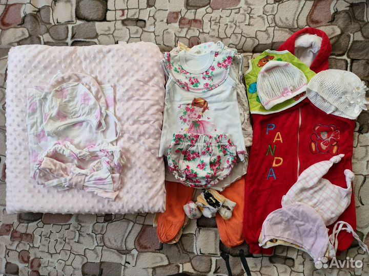 Вещи на девочку с рождения