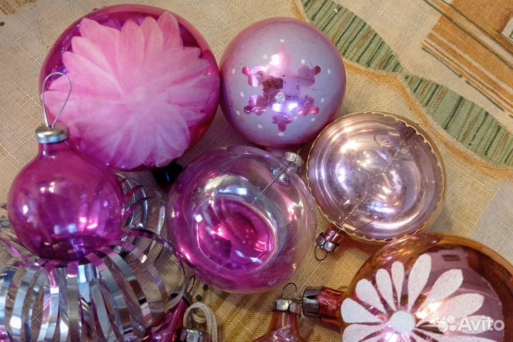 Елочные игрушки СССР одним лотом