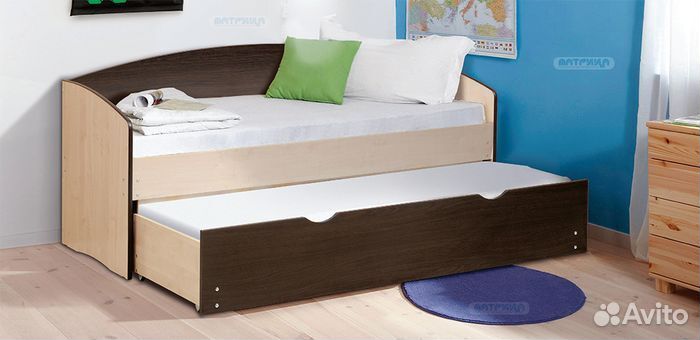 Кровать трансформер без мягкой спинки лдсп от 2х л