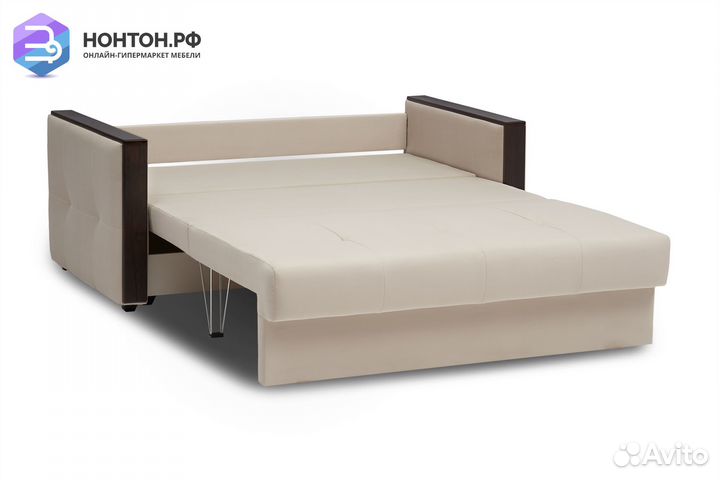 Диван еврокнижка Инсайд бежевый