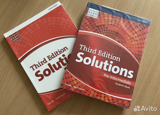 Solutions 3 ed, Pre-Intermediate SB+WB+CD