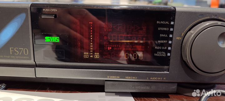 Видеомагнитофон panasonic hi fi стерео