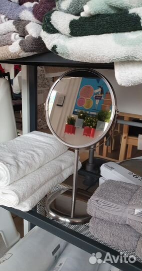 Зеркало настольное круглое IKEA три варианта