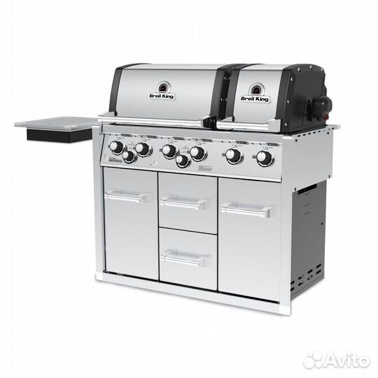 Газовый гриль встраиваемый broil king imperial S 6