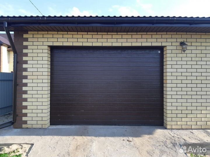 Автоматические секционные ворота