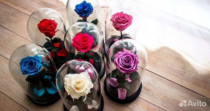 Розы оптом в колбе