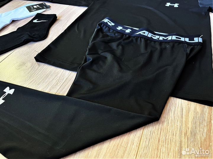 Рашгард Under Armour Black - 5/1, 2/51