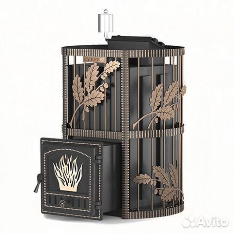 Печь для бани Эверест inox 32 (281) Ковка (aisi 43