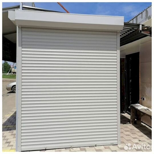 Ворота алютех роллетные