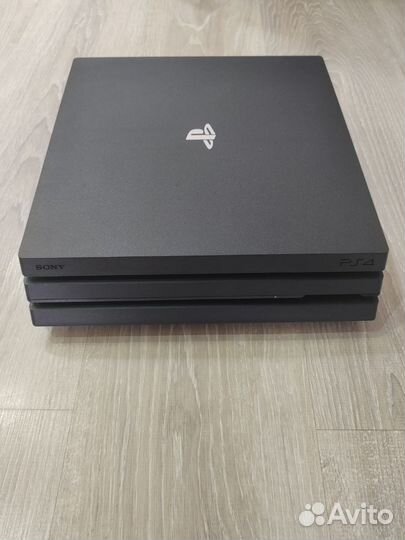 Sony playstation 4 pro 1tb с играми