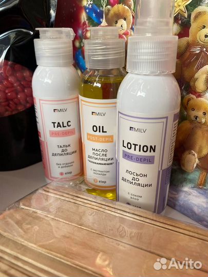 Подарок на новый год набор для депиляции