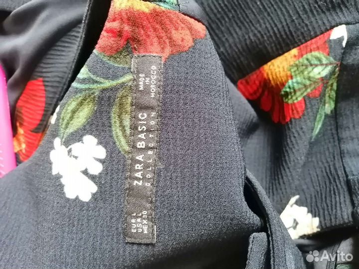 Платье zara миди m