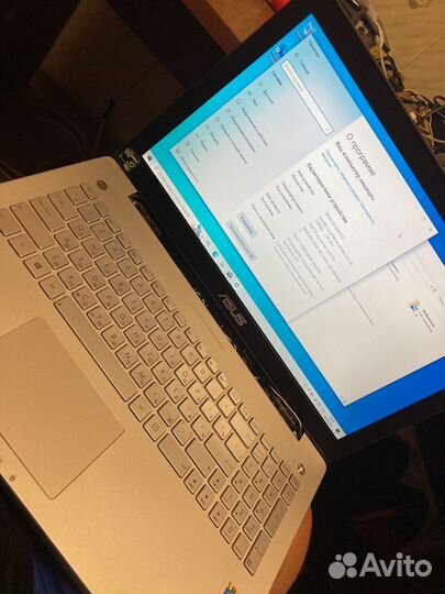 Ноутбук asus n550j
