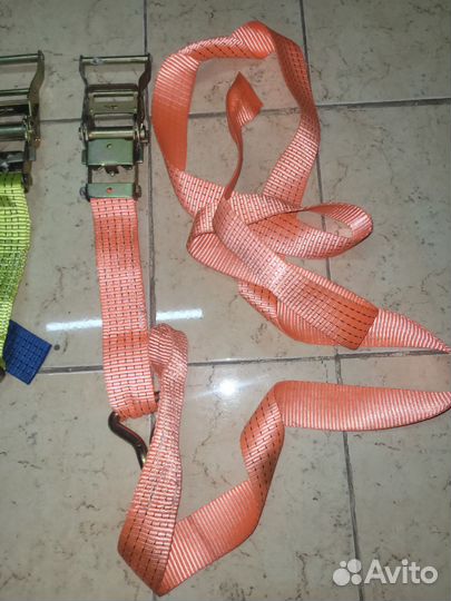 Ремни стяжные бу