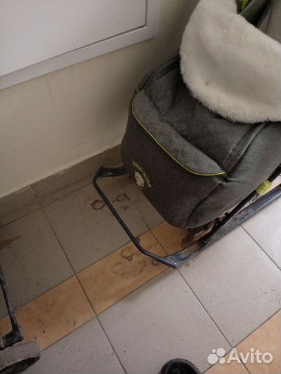 Коляска санки