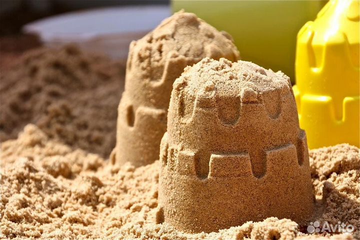 Песок(речной,карьерный) в мешках,валом,доставка