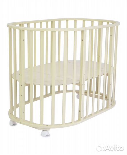 Детская кроватка круглая трансформер