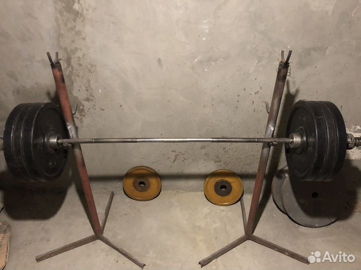 Олимпийская штанга СССР «Динамо» Луганск 175 кг