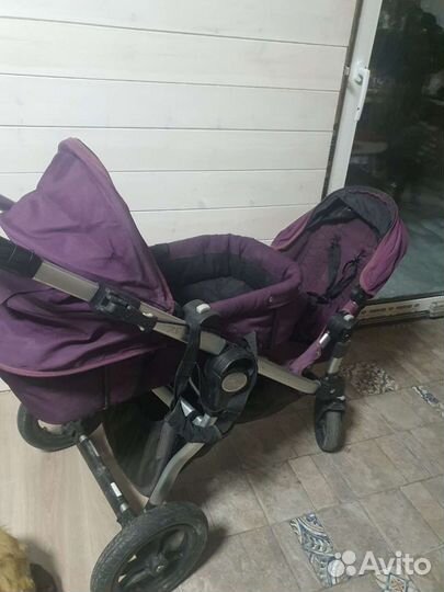 Коляска для двойни baby jogger city select