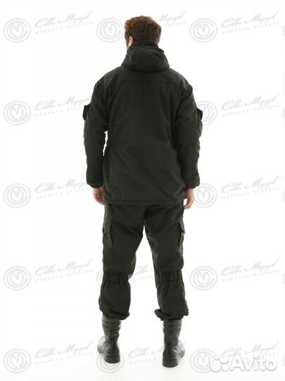 Костюм горка 8 деми Черный / Rip - Stop