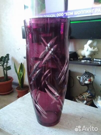 Ваза хрустальная СССР