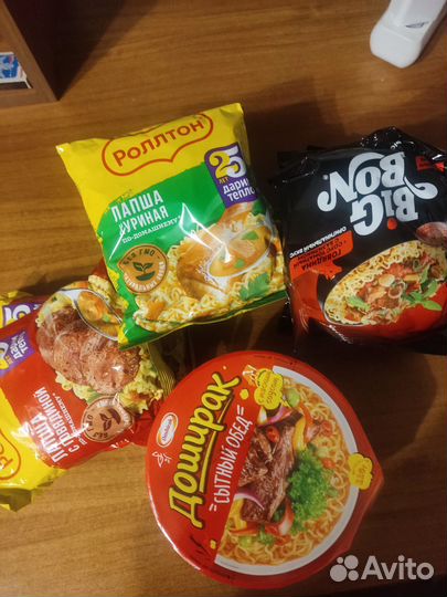 Лапша роллтон, Доширак 13 штук