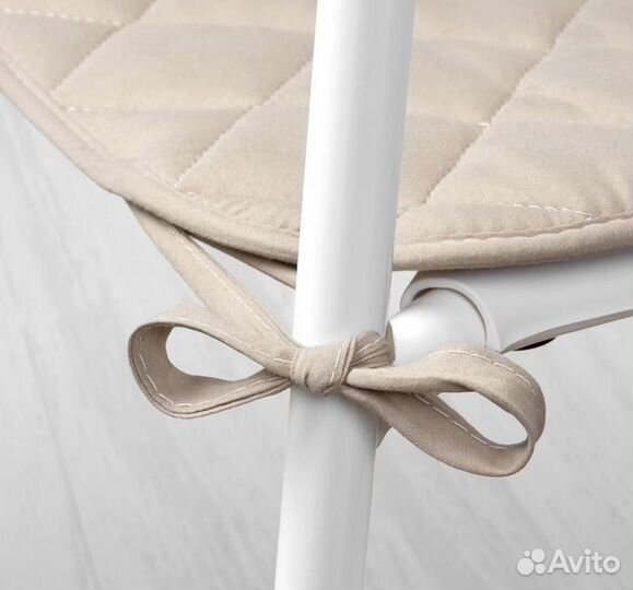 Подушка на стул икеа ситта IKEA 38/35х38см бежевый